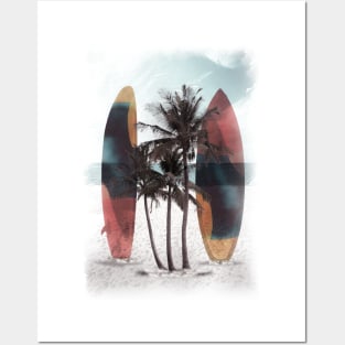 Surf Beach Posters and Art